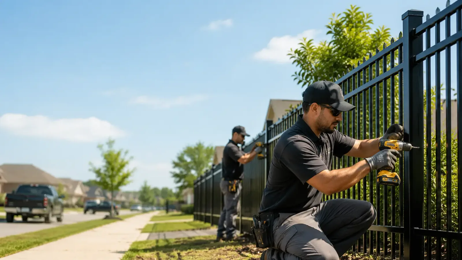 Metal Fence Installation in Green Valley, WI